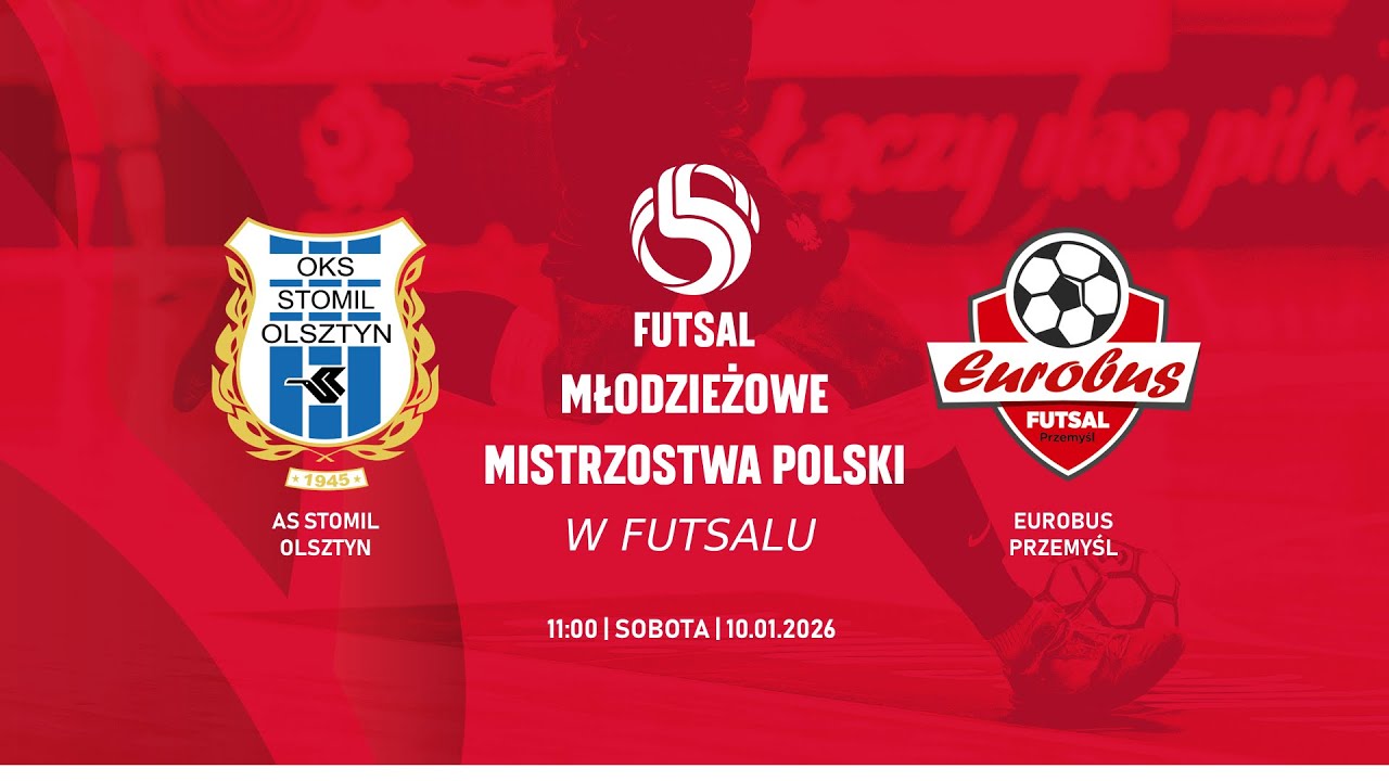 Skr&oacute;t meczu: AS Stomil Olsztyn - Eurobus Przemyśl | MMP U13 Białystok 2026