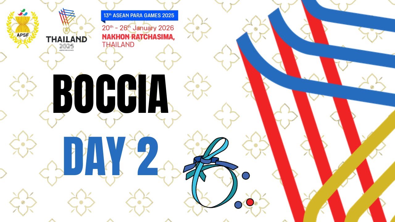 ASEAN Para Games 2025 – BOCCIA DAY 2