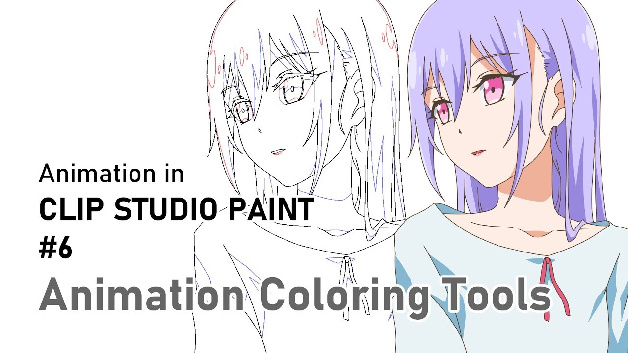 [How to] Animation in CLIP STUDIO PAINT #6 coloring