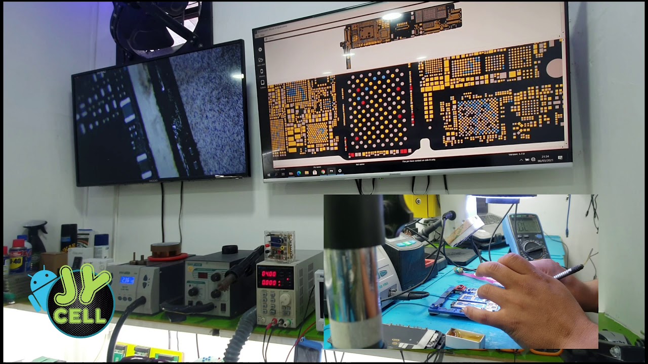 REPARACION IPHONE 8 (CORTO EN LINEA DE ALIMENTACION DE VOLTAJE DE LA NAND) DIAGNOSTICO Y REPARACION📲