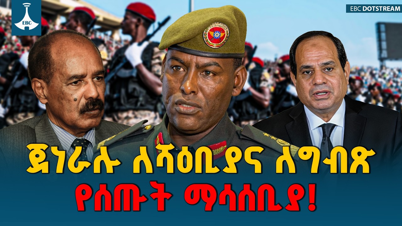 ጀነራሉ ለሻቢያና ለግብፅ የሰጡት ማሳሰቢያ | Red Sea Access | Ethiopia Maritime | National Security | Geopolitics