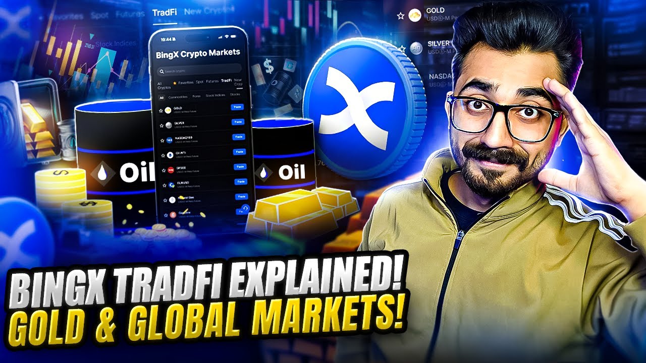 BingX TradFi Feature Explained | Gold, Forex & Global Markets Walkthrough!