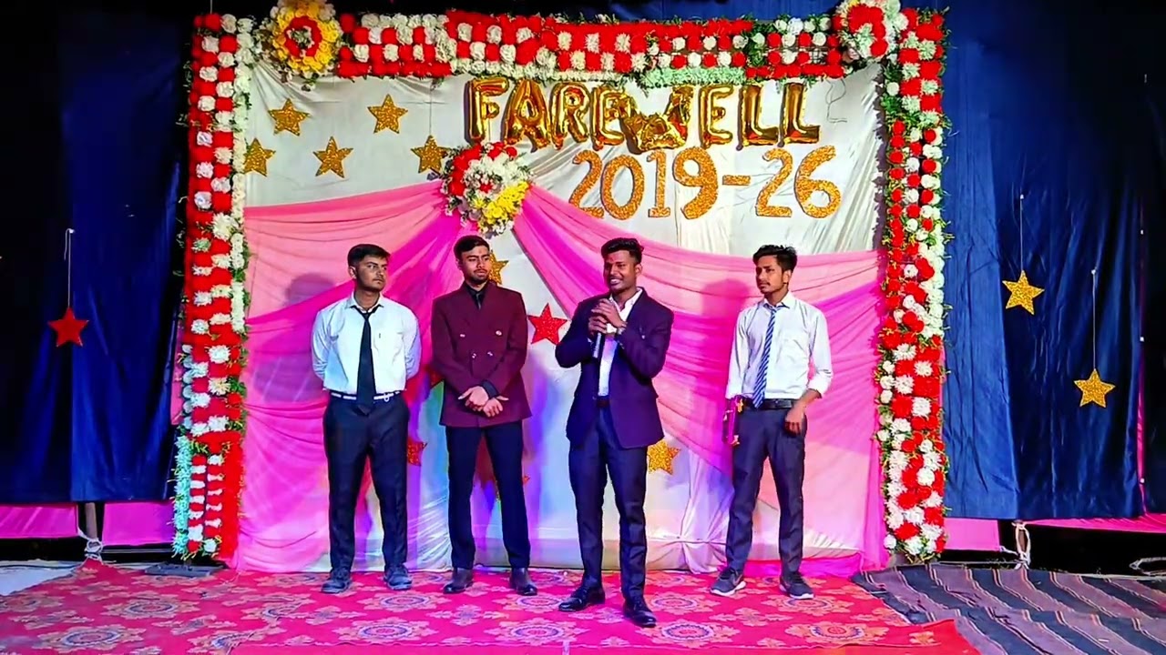 Farewell party batch 2019-2026 