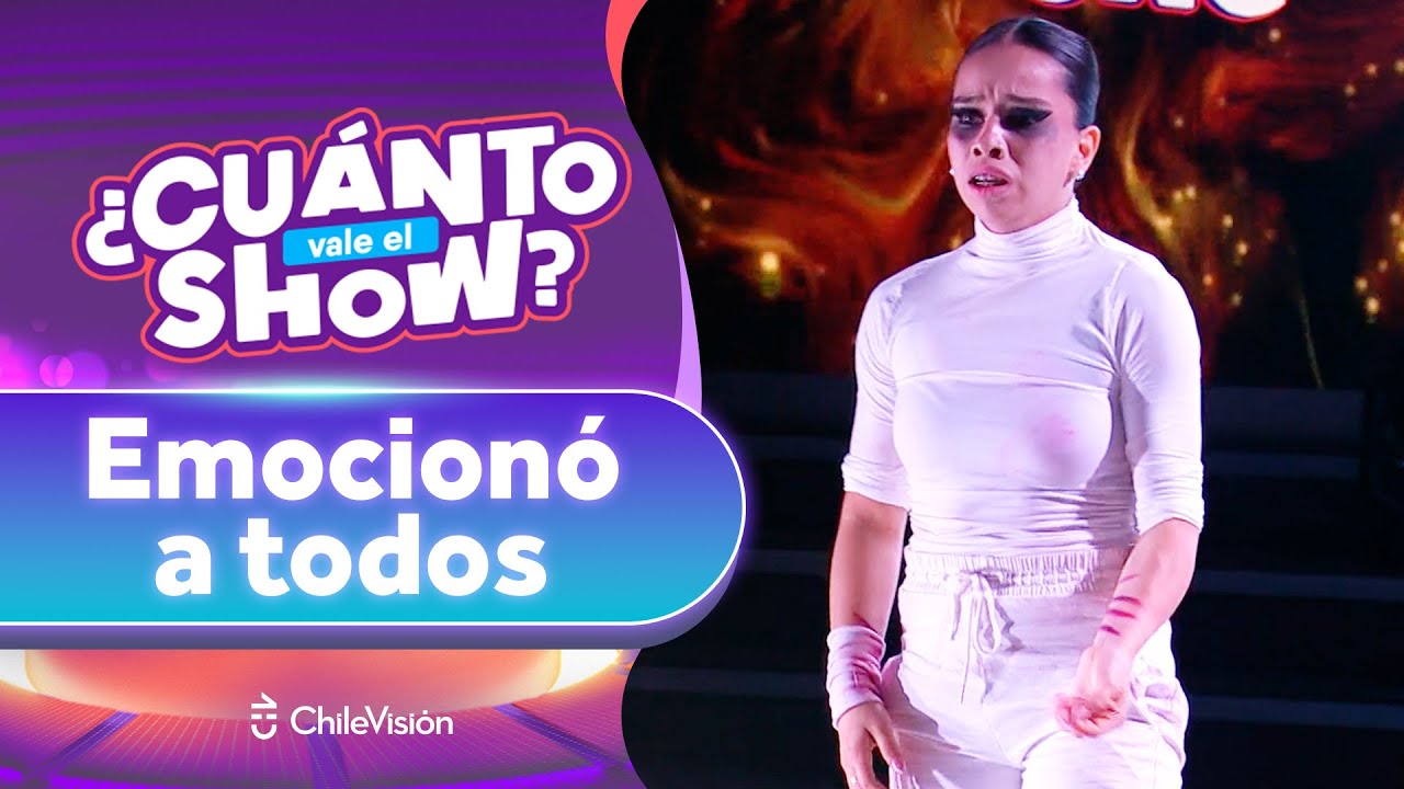 ¡CON GRAN INTENSIDAD! Paz González erizó la piel de todos con su presentación - Cuánto Vale El Show