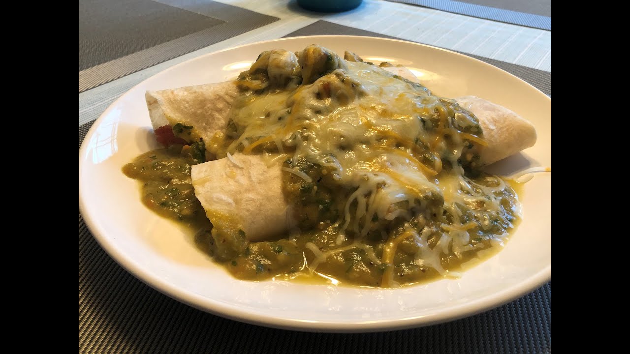 How to Make Green Chili Breakfast Burrito