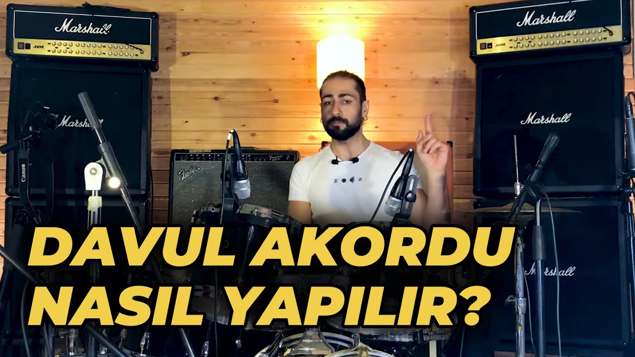 Davul Akordu Nasıl Yapılır? Trampet Akordu Nasıl Yapılır?