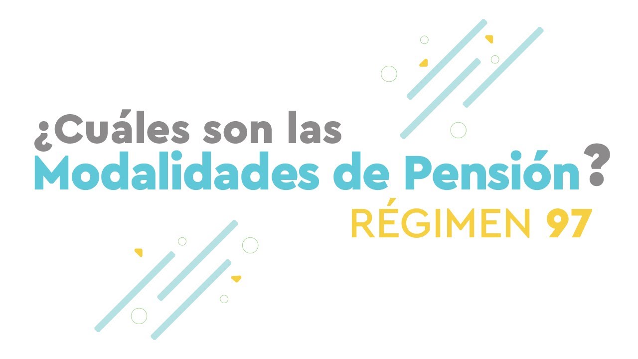 Tipos de Pensi&oacute;n