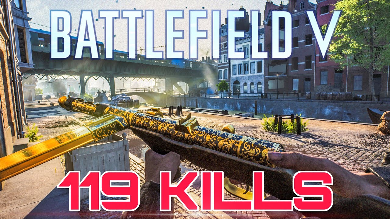 Battlefield V 119 Kills EMP Rotterdam Conquest