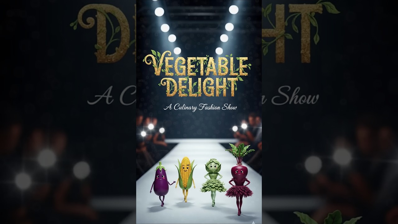 Vegetable Delight | Fun Vegetable Fashion Show for Kids | Daisy Cartoon Network