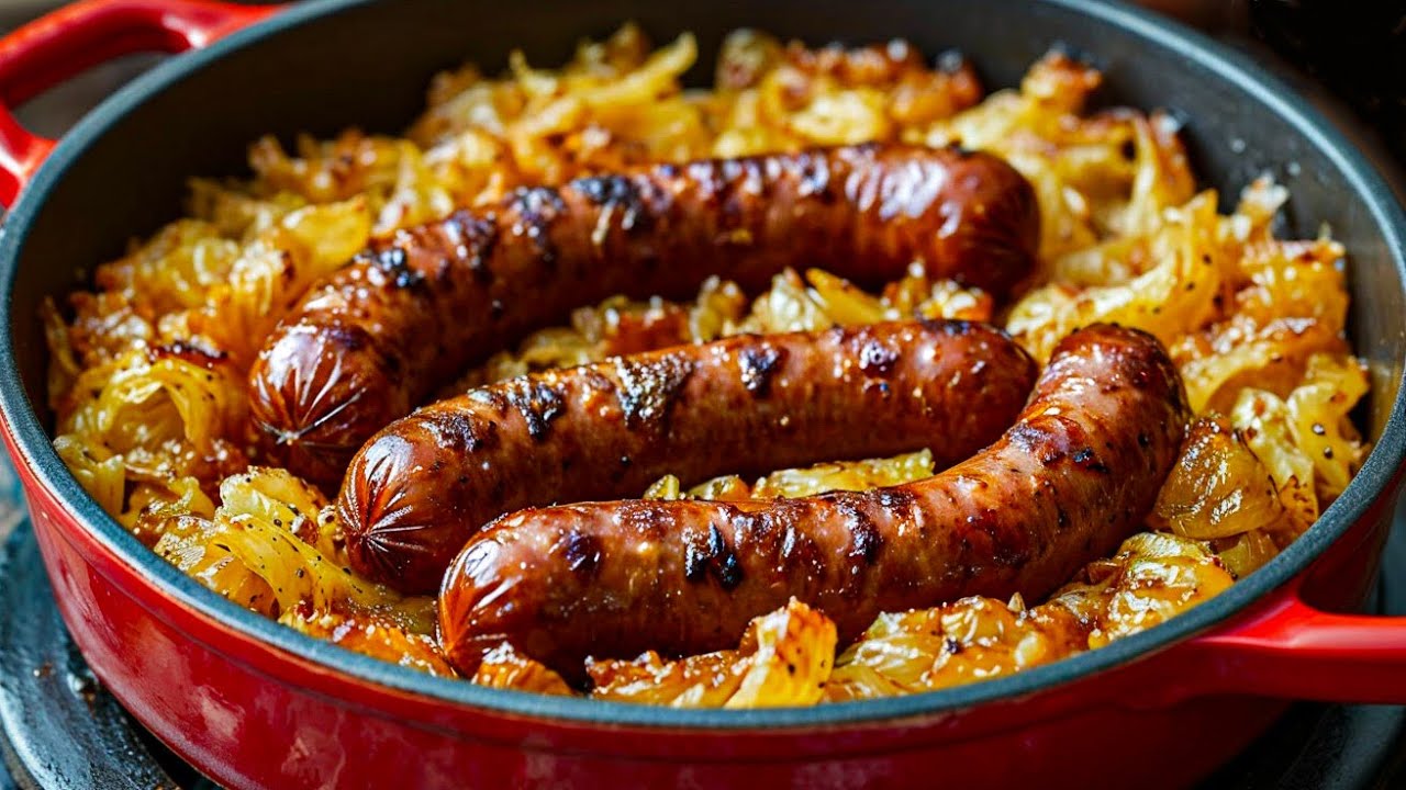 Versuchen Sie, Bratwurst auf diese Weise zuzubereiten! Es ist so lecker❗