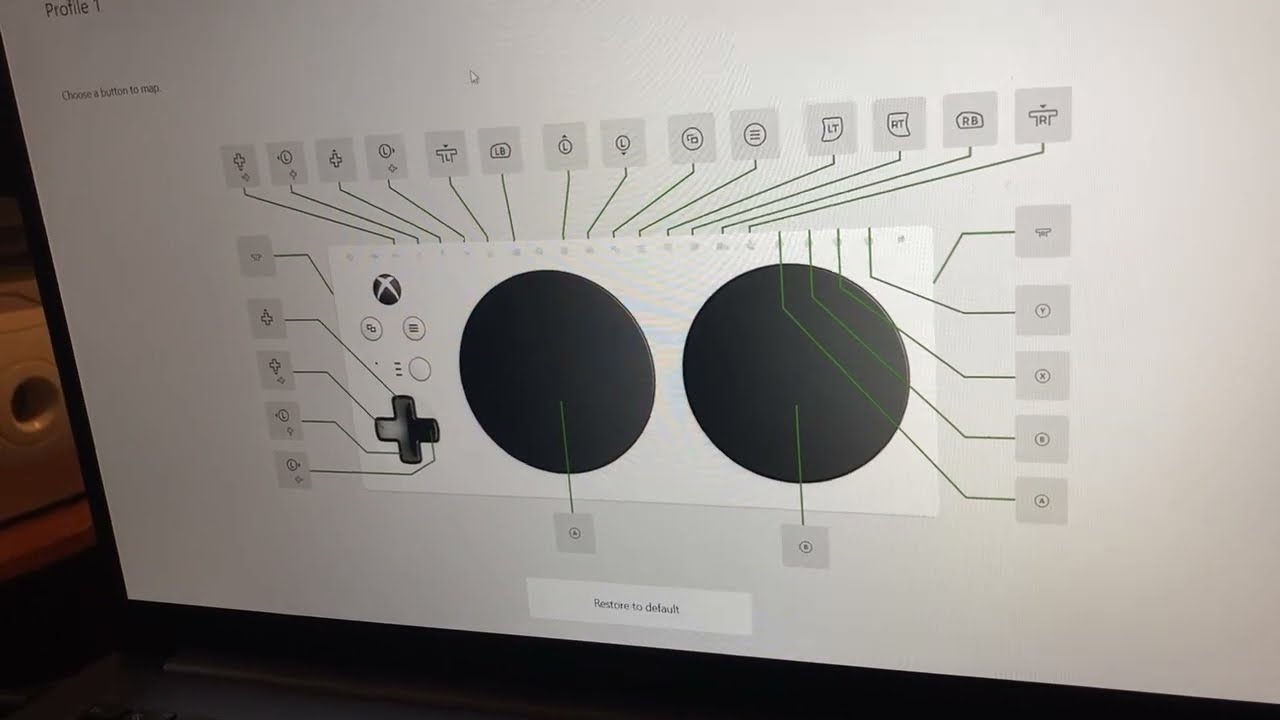 How to remap the Xbox adaptive controller on a pc