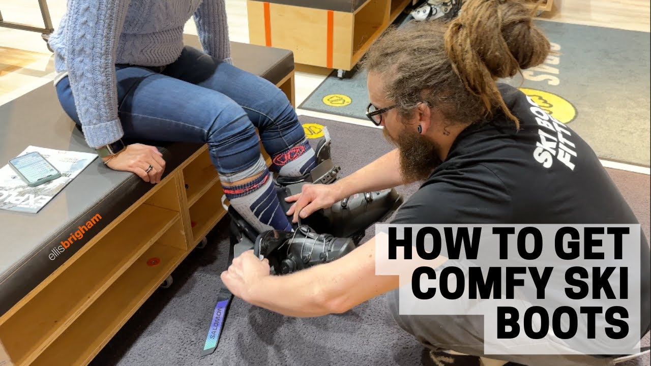 How to get comfy Ski Boots