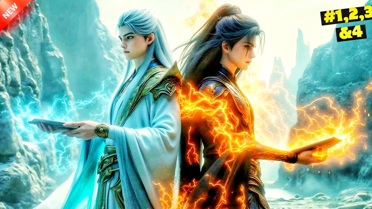 Weak BoY Awakens his Dual Martial Spirits Ep 1-4 Donghua Explained in Hindi