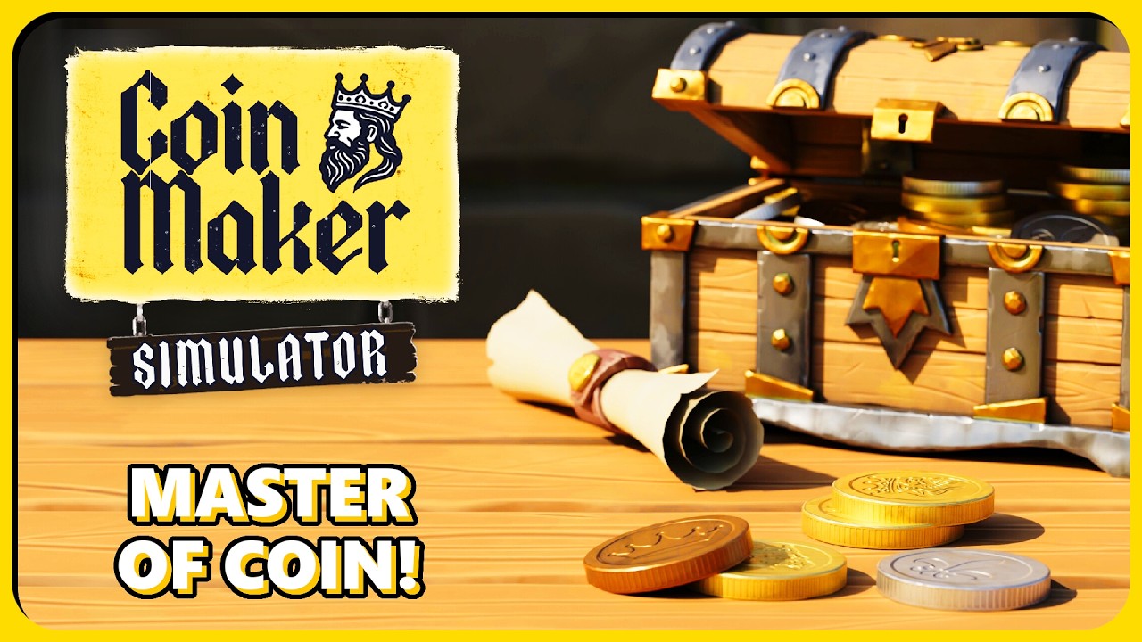 RUN A MEDIEVAL DUNGEON COIN MINT! Coin Maker Simulator Demo