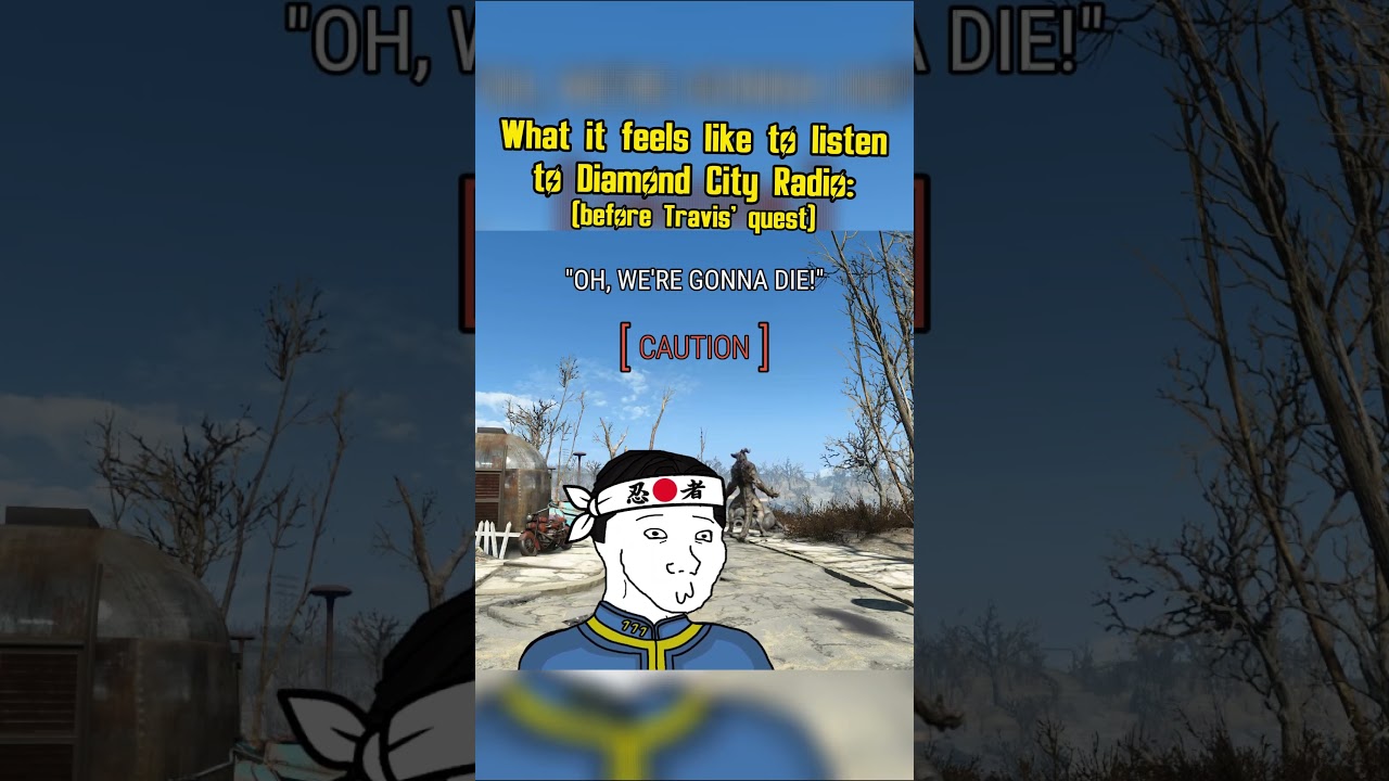 What it feels like to Diamond City Radio in Fallout 4: 