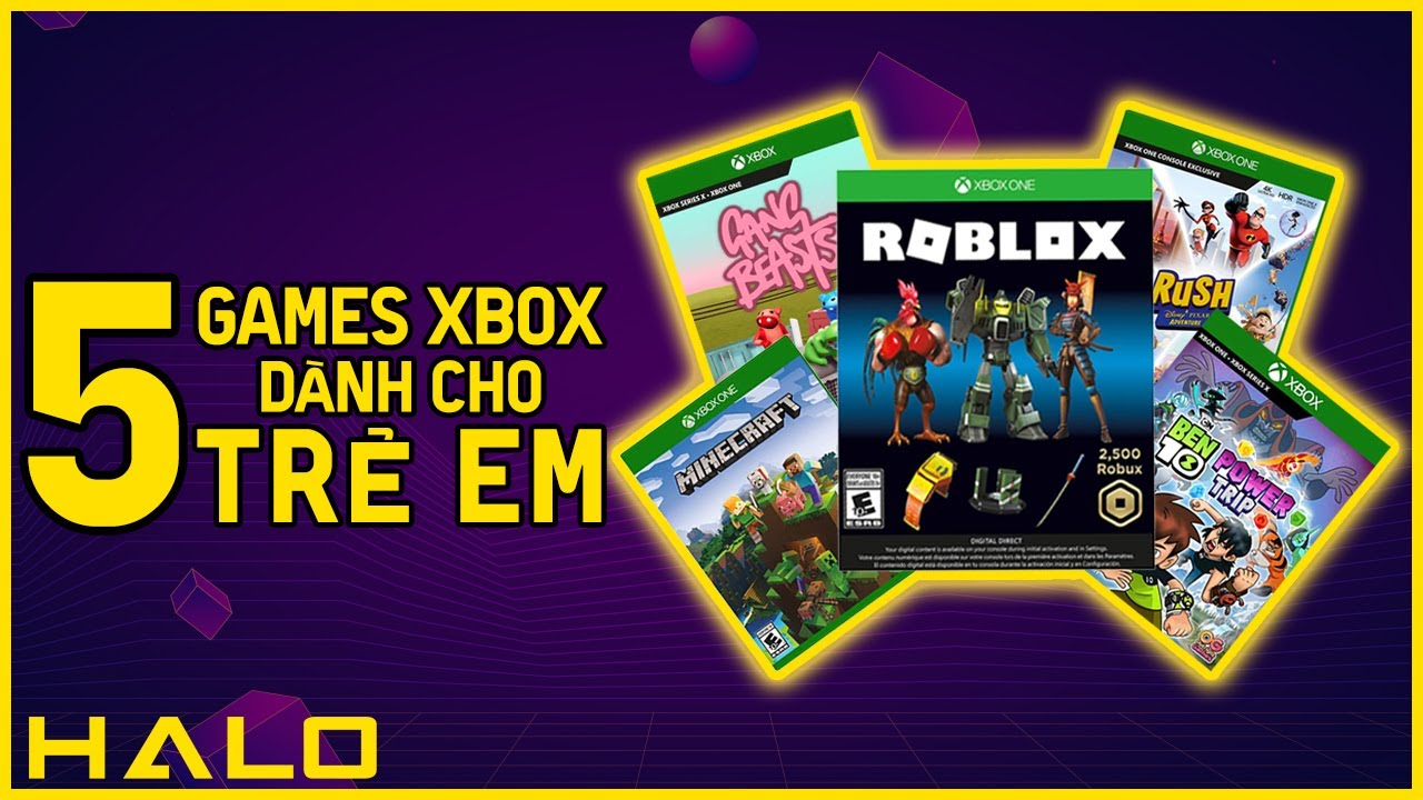 Top 5 game Xbox hay nhất d&agrave;nh cho trẻ em
