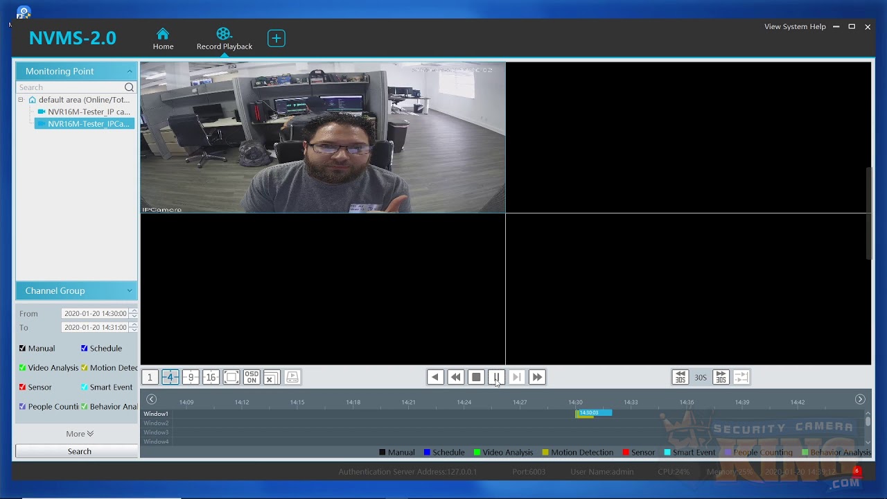 TUTORIAL - How to Playback and Backup using NVMS v2.0