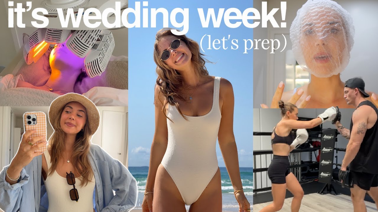it's the week of my wedding (!!!) all the prep, grief & the night before VLOG