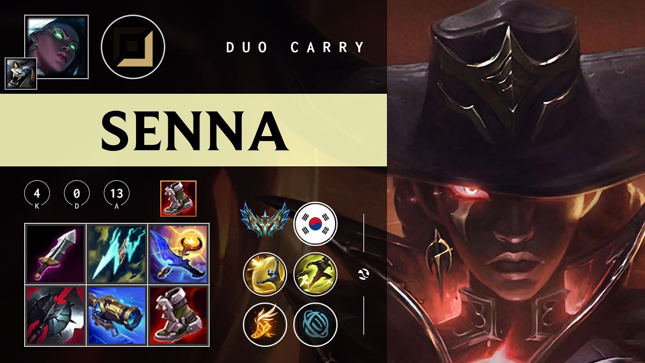 Senna ADC vs Twitch - KR Challenger Patch 26.04