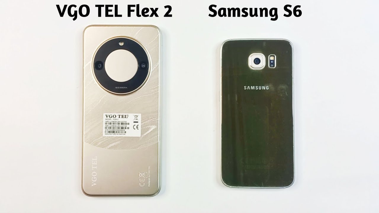 VGO TEL Flex 2 Vs Samsung Galaxy S6 | Speed Test & Comparison 