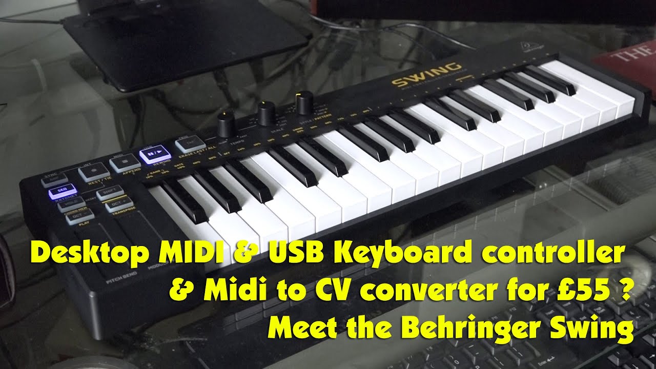 Настольный контроллер MIDI и USB-клавиатуры и конвертер MIDI в CV за 55 фунтов стерлингов? Встреч...