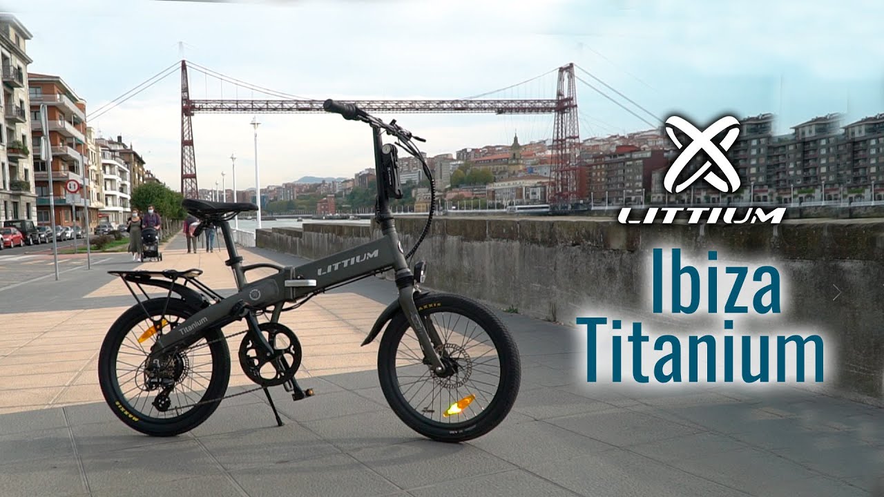 Test bicicletas eléctricas: Littium Ibiza Titanium una e-Bike de alta tecnología con estilo propio