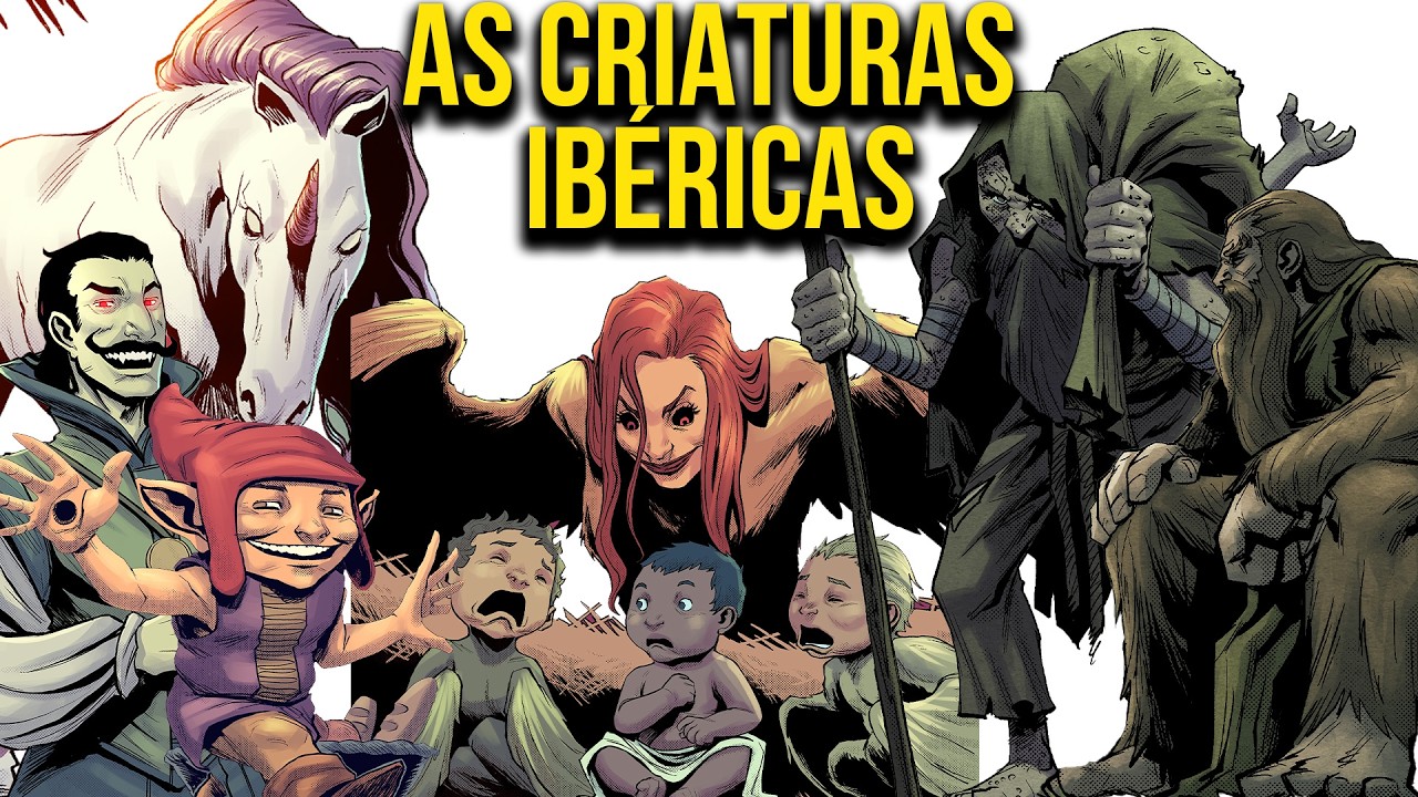 As INACREDITÁVEIS Criaturas do Folclore ESPANHOL