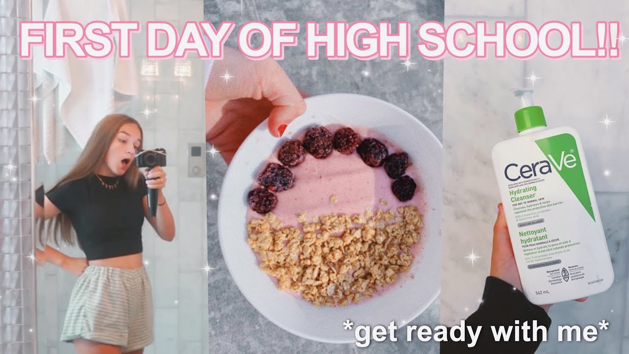 First Day Of Highschool Vlog!! (Get Ready With Me)