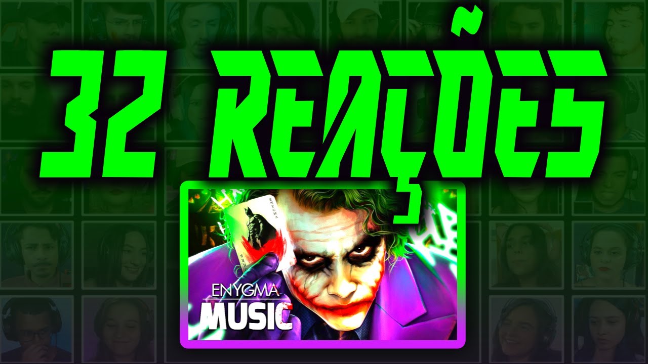 MULT REACT | WHY SO SERIOUS? - CORINGA ( BATMAN: O CAVALEIRO DAS TREVAS ) | ENYGMA