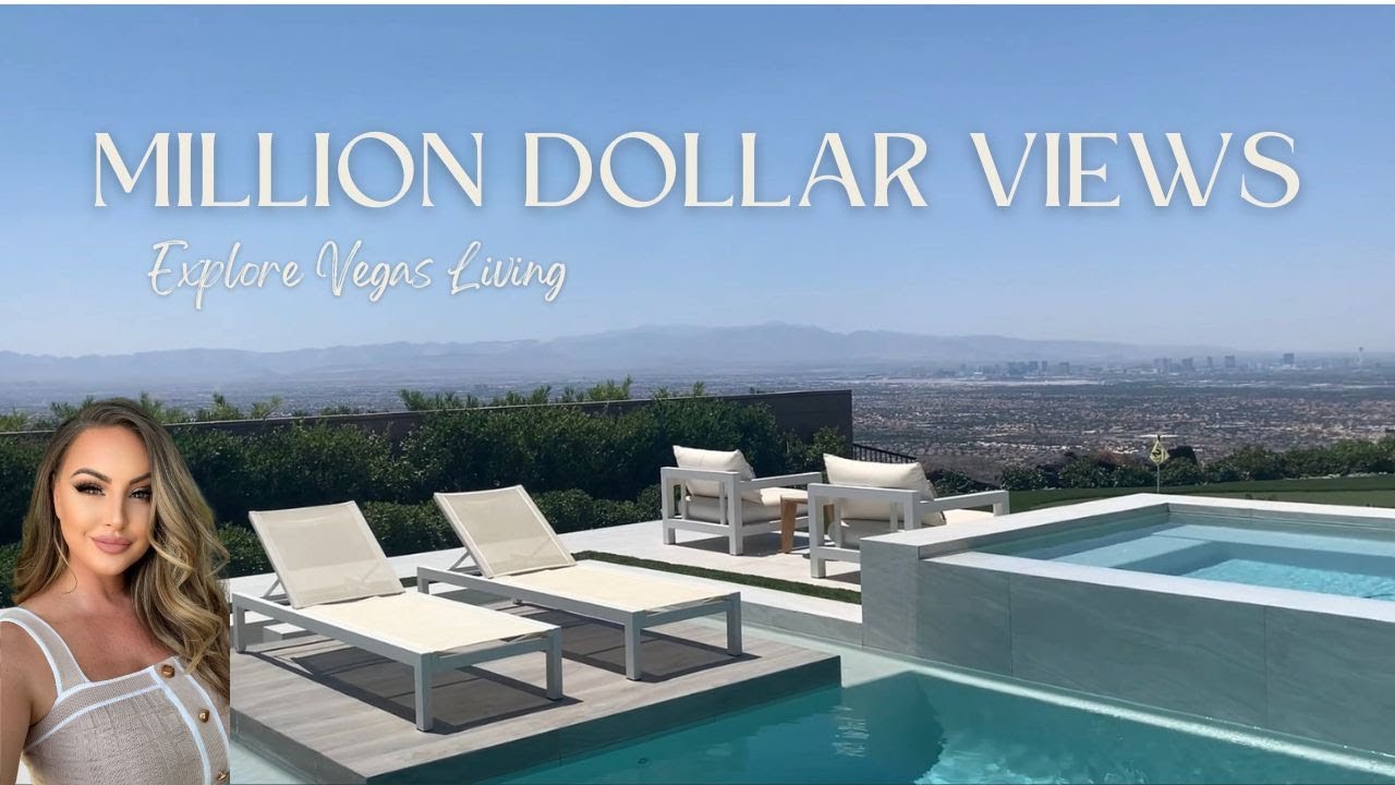 Inside SkyVu at MacDonald Highlands 🏔️ Ultra Modern Million-Dollar Homes in Henderson, NV!