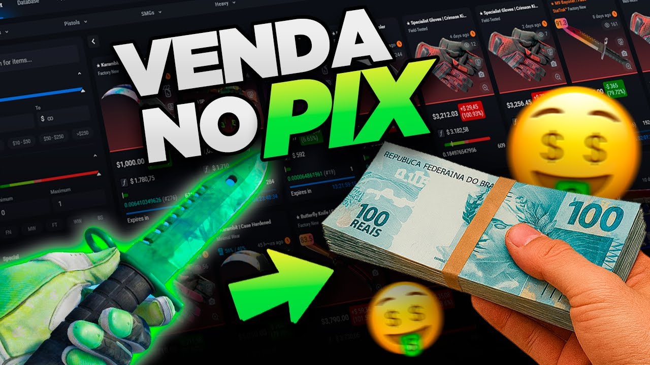 COMO VENDER SKINS DE CS2 POR DINHEIRO REAL? GUIA COMPLETO! 🚀