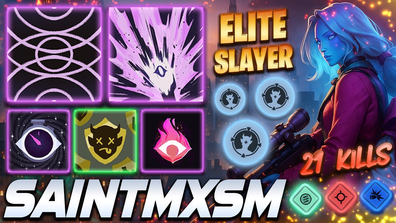 Saintmxsm Vindicta ELITE SLAYER 21 KILLS - Deadlock Pro Gameplay & Guides [Watch & Learn]