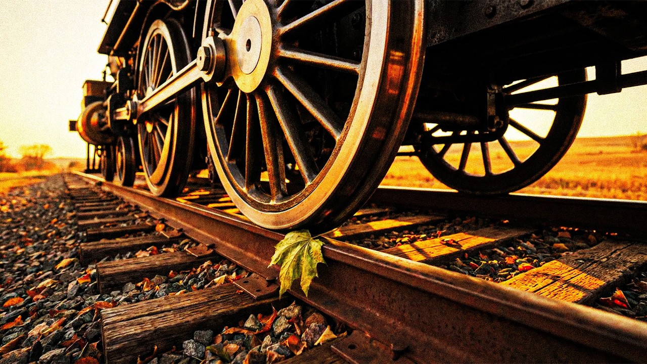 The Bizarre Reason Why A Leaf Can Stop A 100 Ton Train