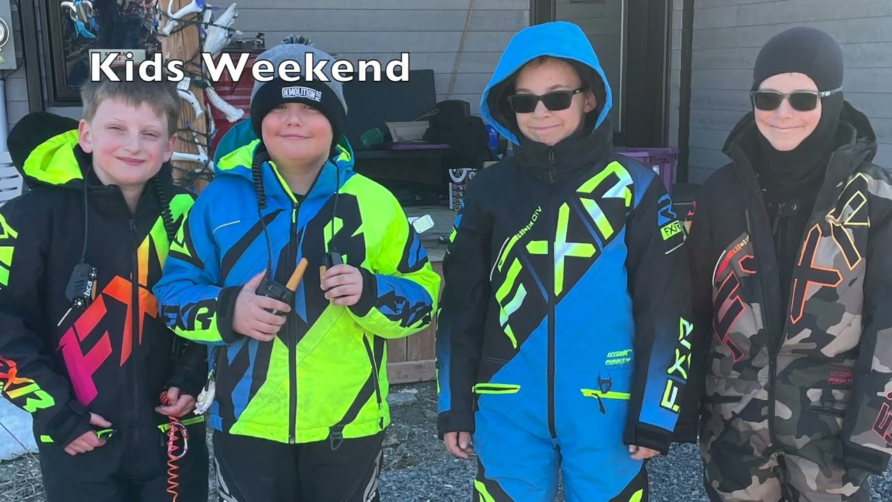 Kids weekend at The Sled Den!