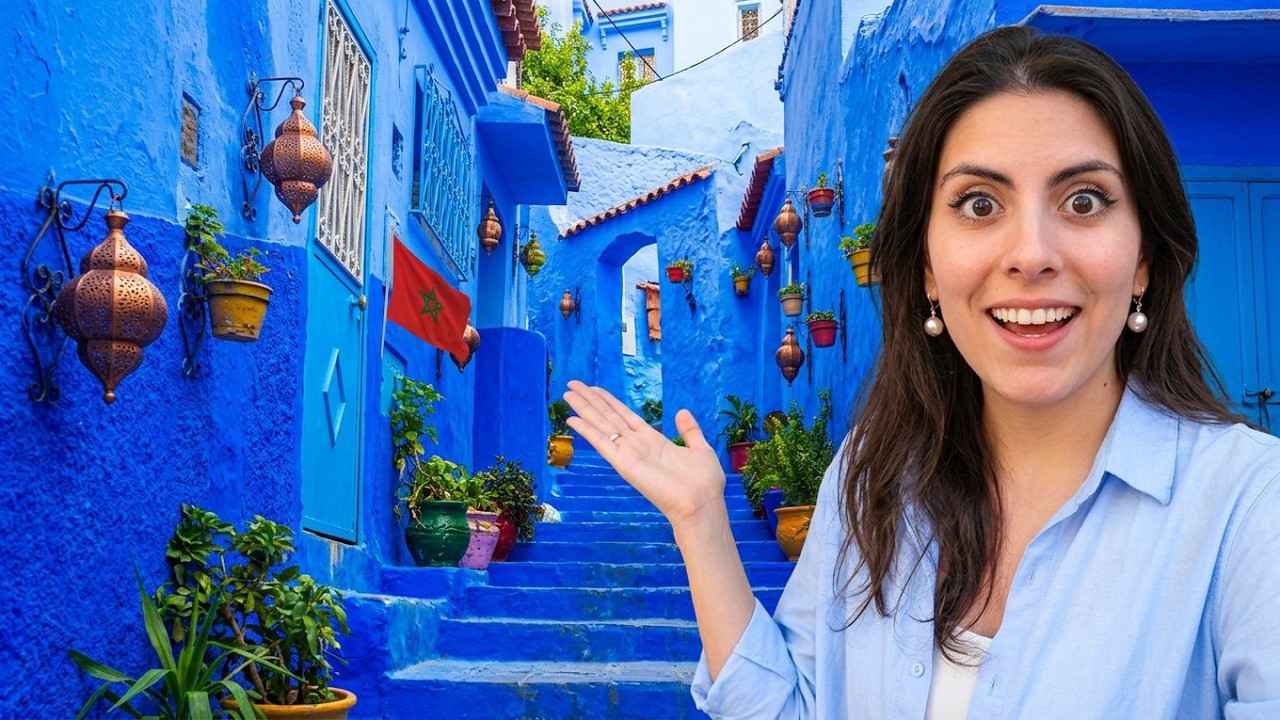 La ciudad más AZUL del Mundo 💙 Marruecos 🇲🇦