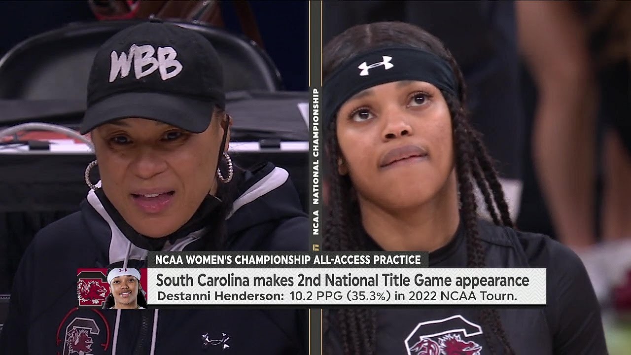 Тренировка команды South Carolina Gamecocks All-Access перед игрой национального чемпионата #Fina...