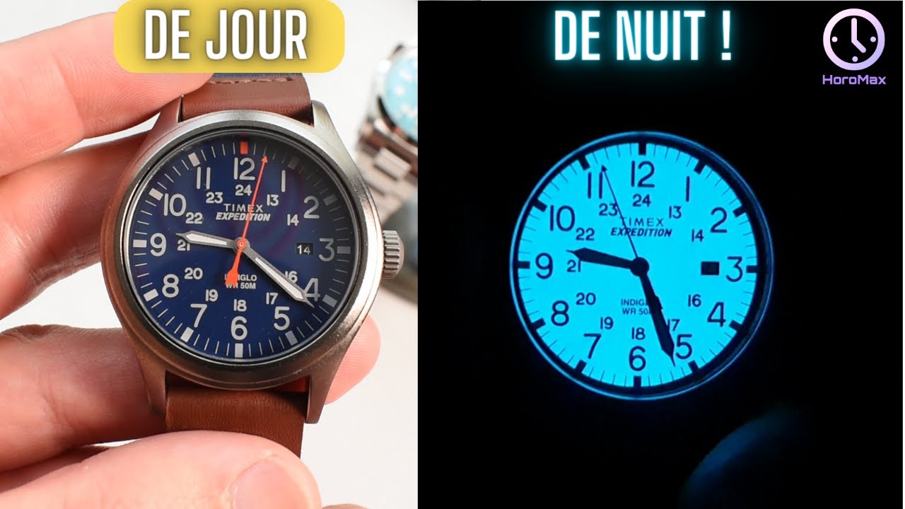 Timex Expedition: quelle SUPERBE luminescence !