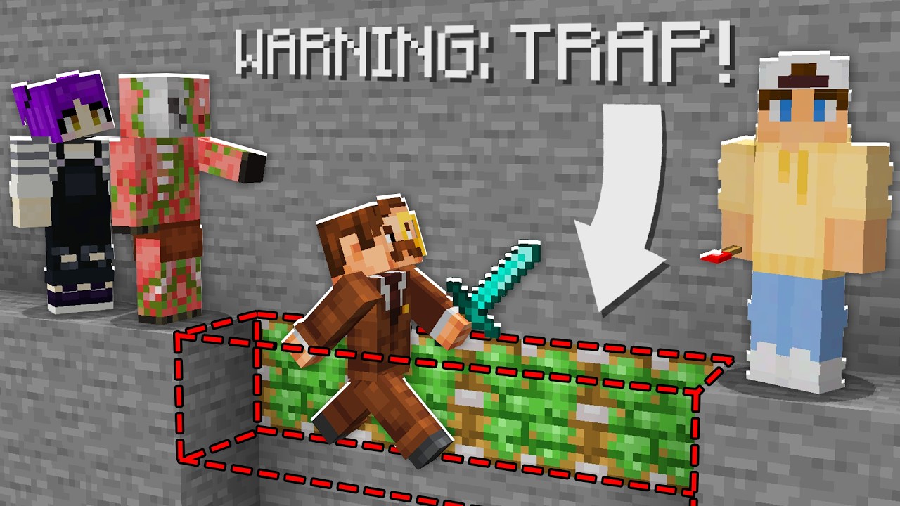 Minecraft, But Every Block Is a Trap...