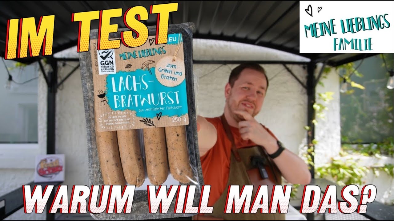 Mein Lieblings: Lachs Bratwurst im Test