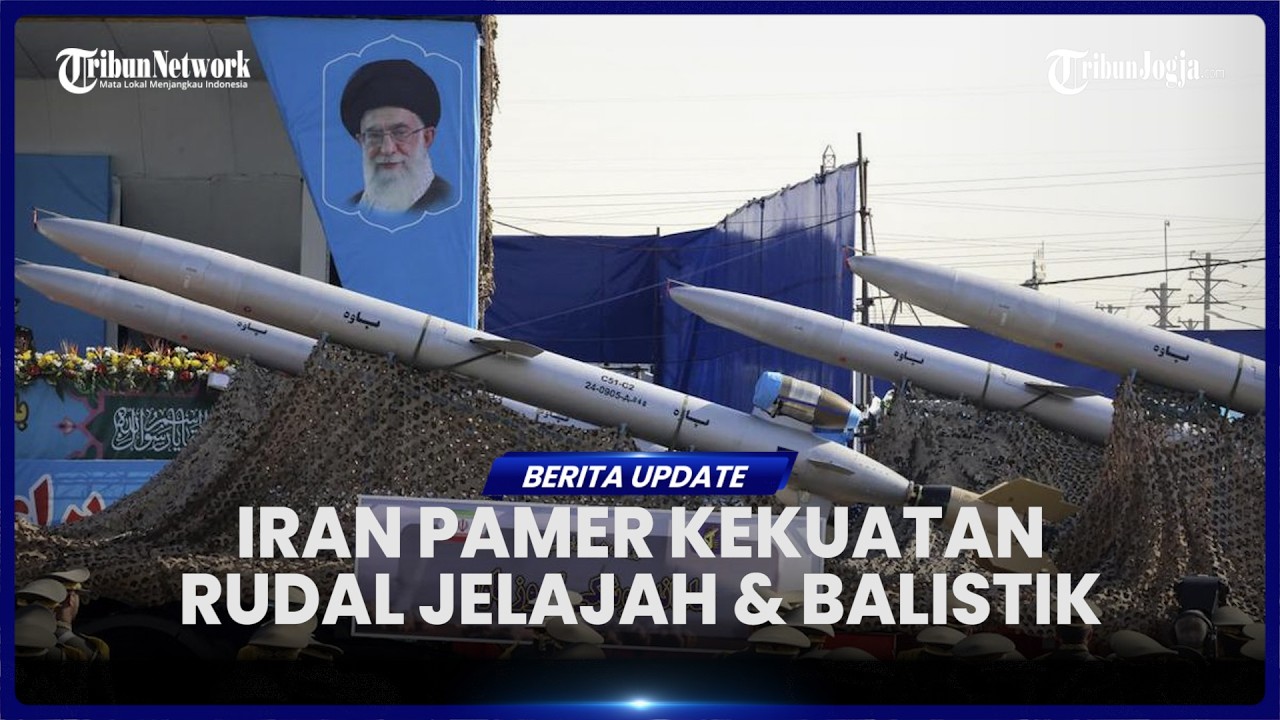 IRAN PAMER RUDAL JELAJAH & BALISTIK YANG DIKLAIM MAMPU SERANG WILAYAH ISRAEL & PANGKALAN AS