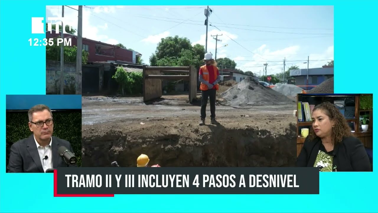 ¡Irreconocible! La transformación total de Managua con los nuevos pasos a desnivel
