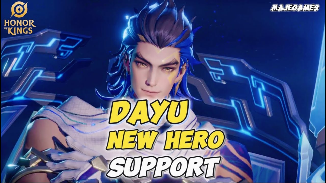 Dayu Support Gameplay  | New Hero | Gold Medal Roamer🥇 | High Rank HOK | Honor of Kings