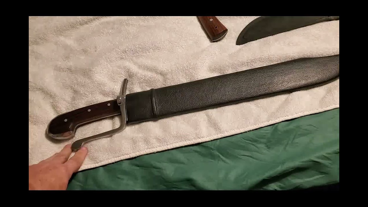 Two new knives, two new swords and some knives that are old friends.