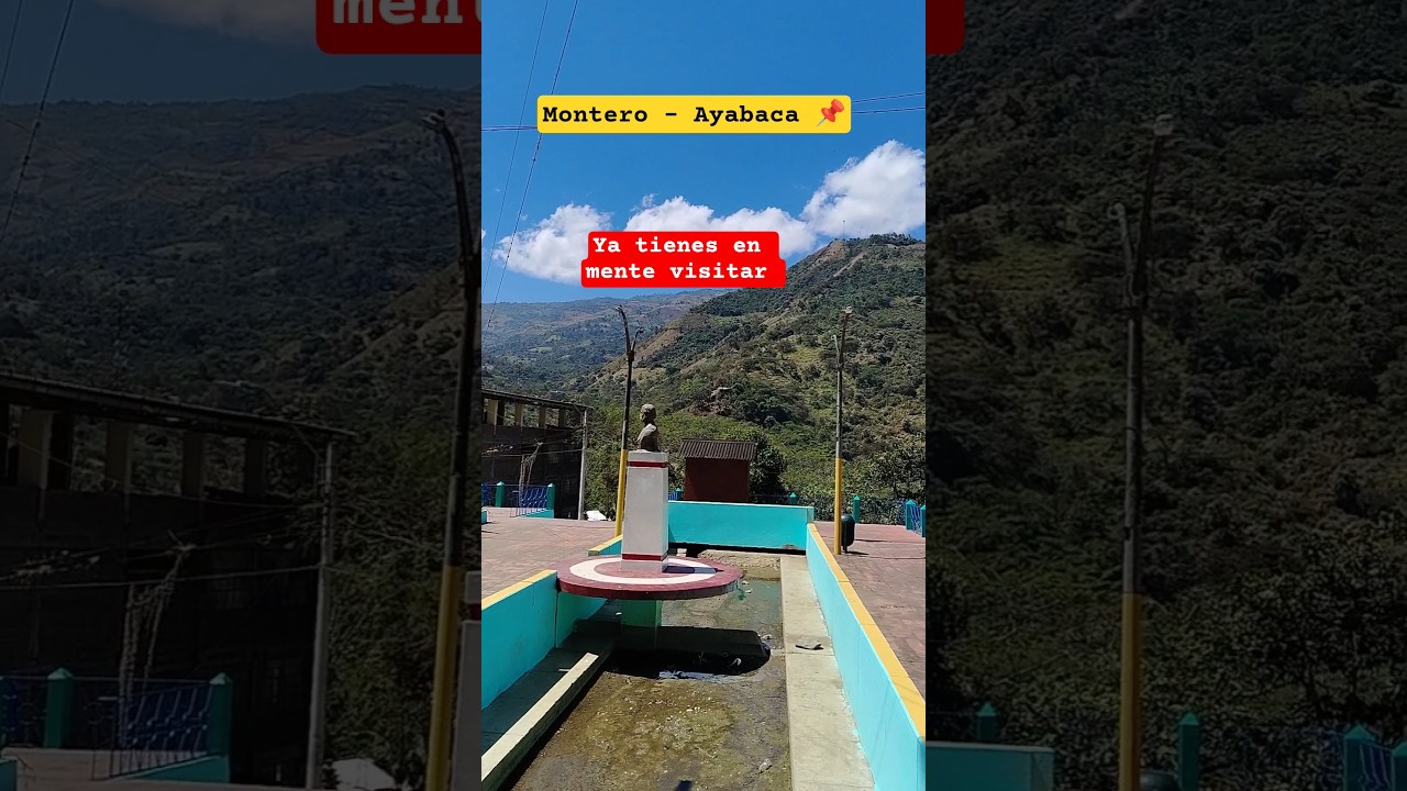De pel&iacute;cula vamos al distrito de Montero #ayabaca . #shots elfer Castillo #per&uacute; #turismo