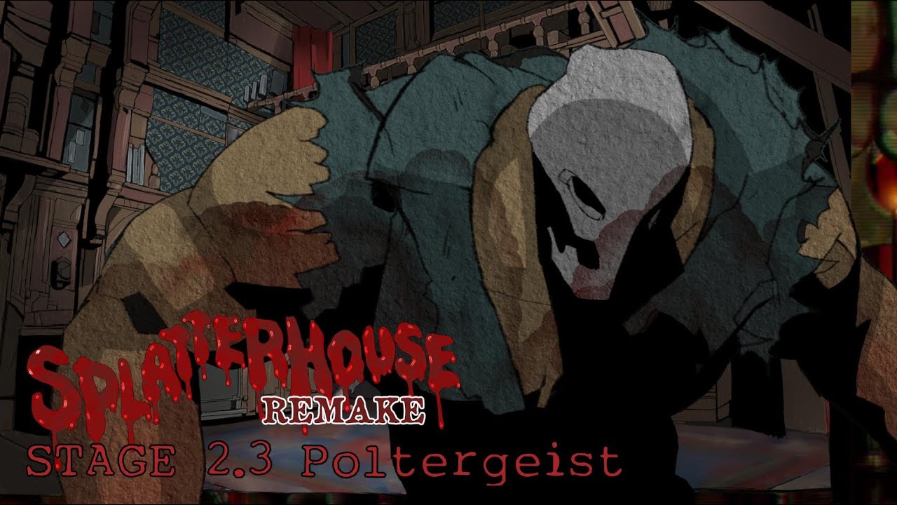 Splatter House - Stage 2.3 Poltergeist Boss Test