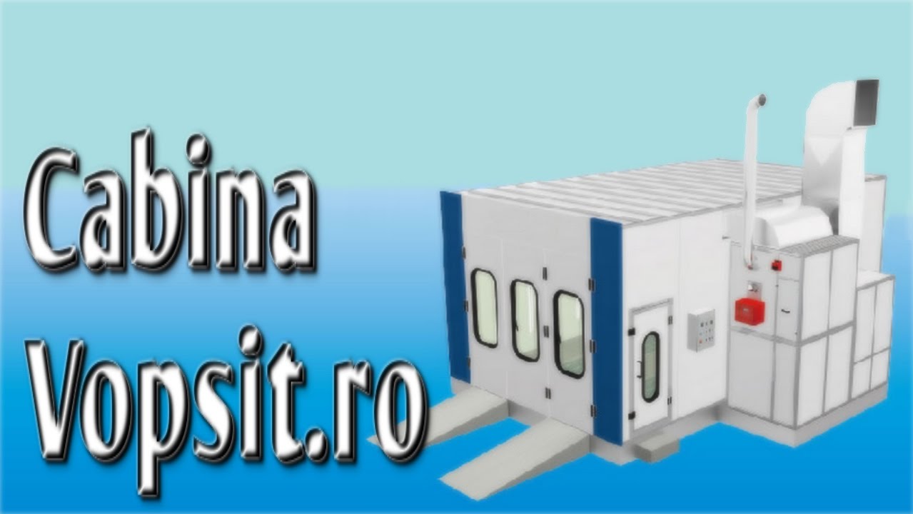 Cabina de vopsit, cabina vopsit, cabina de vopsit auto