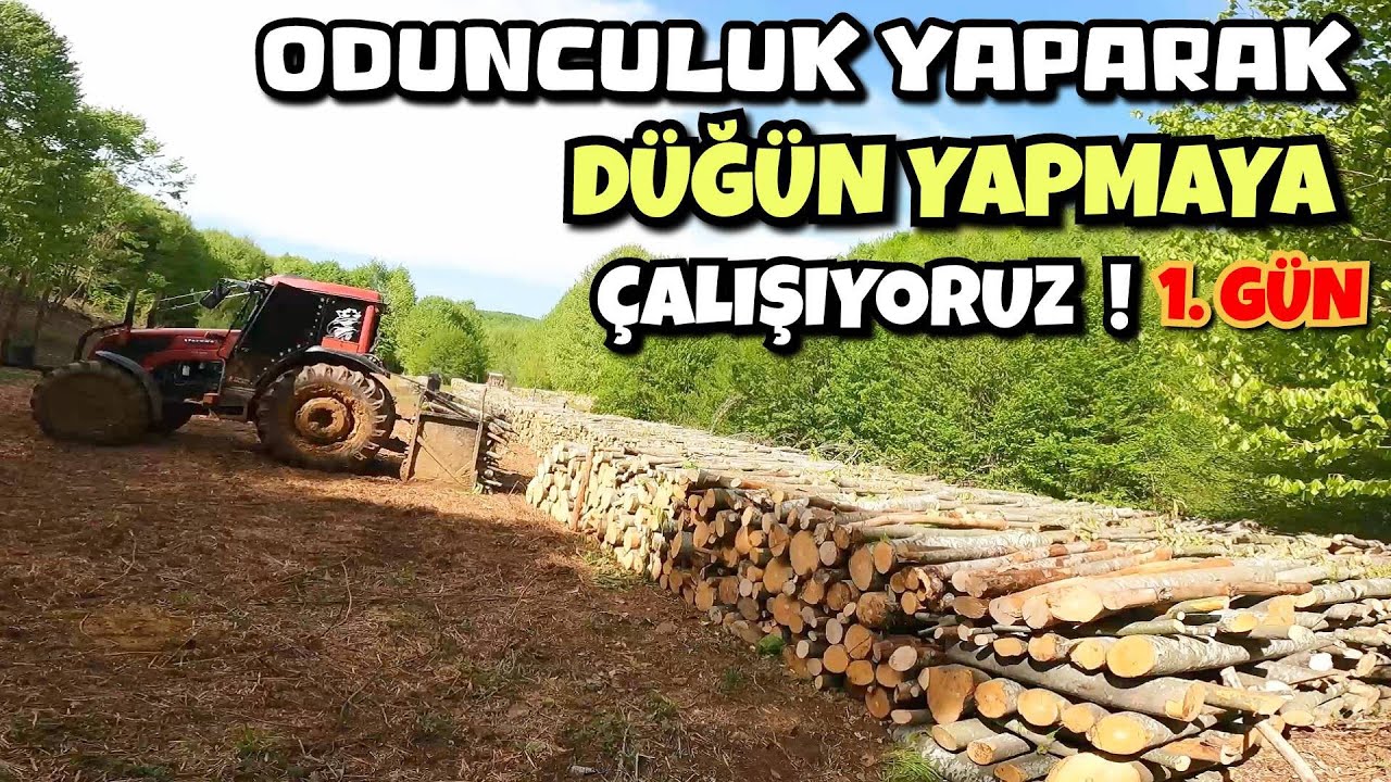 ODUNCULUK YAPARAK D&Uuml;Ğ&Uuml;N YAPMAYA &Ccedil;ALIŞIYORUM !!! G&Uuml;N #1