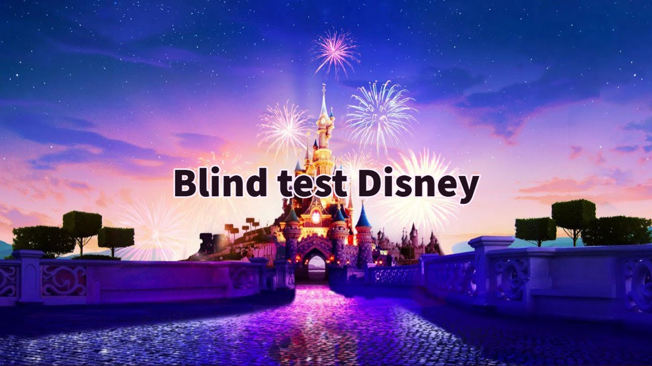 Blind Test Disney