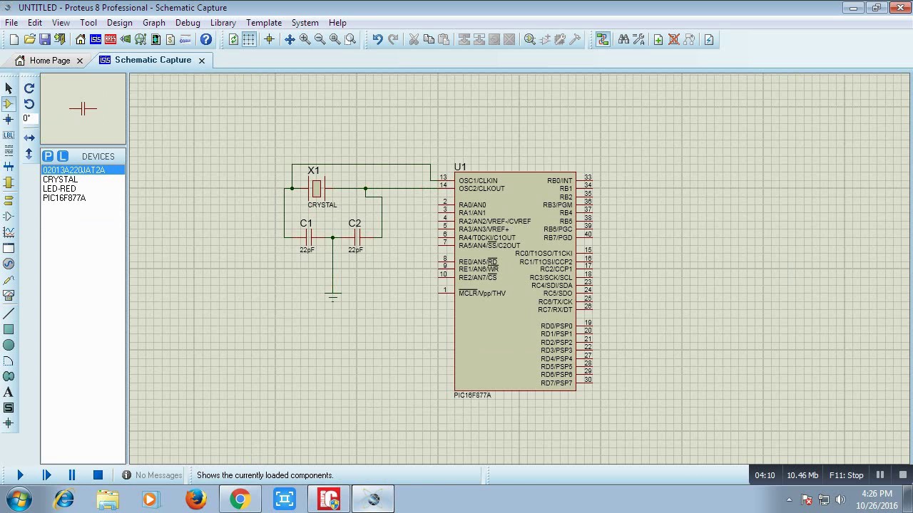 how to blink an led in pic microcontroller - part 1