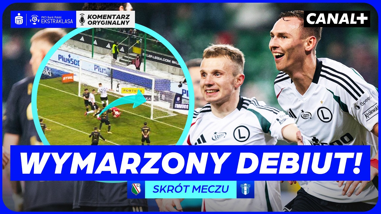 LEGIA WYGRYWA W LIDZE PO RAZ PIERWSZY OD 28 WRZEŚNIA! LEGIA - WISŁA PŁOCK, SKRÓT MECZU